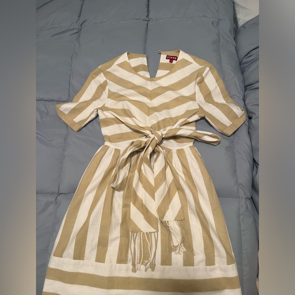 Staud striped dress, XS
